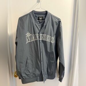 SEATTLE MARINERS TRADEMARK TWILL '47 BOMBER Size Medium
